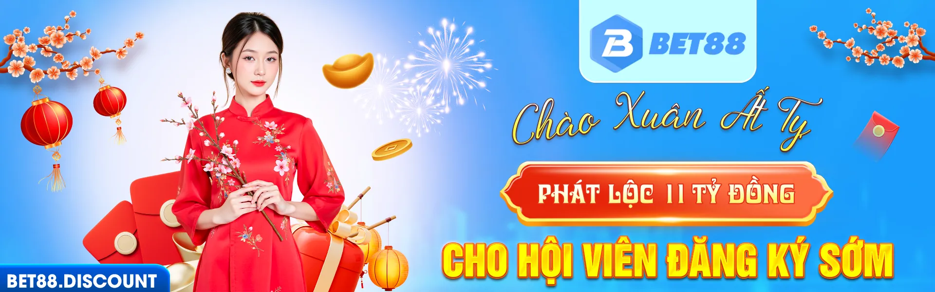 BET88 chào xuân ất tỵ phát lộc 11 tỷ đồng