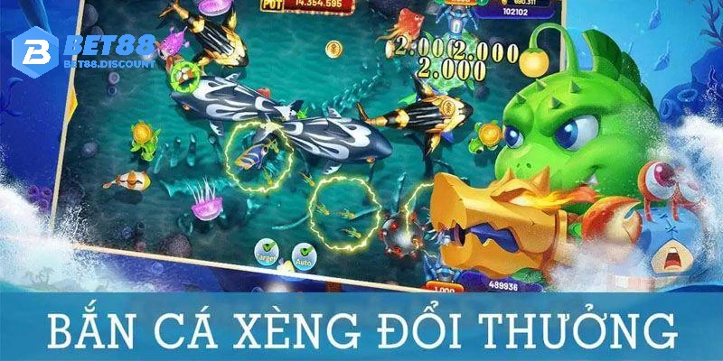 Giới thiệu bắn cá xèng đổi thưởng tại sảnh cược BET88